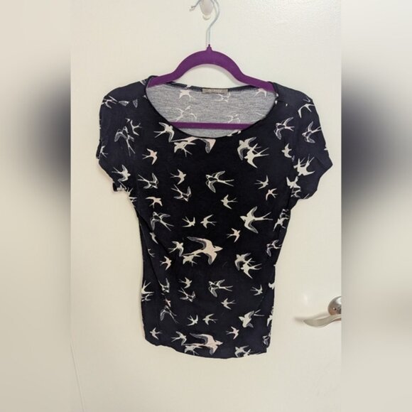 Tops - Orsay Bird Shirt - Womens Medium